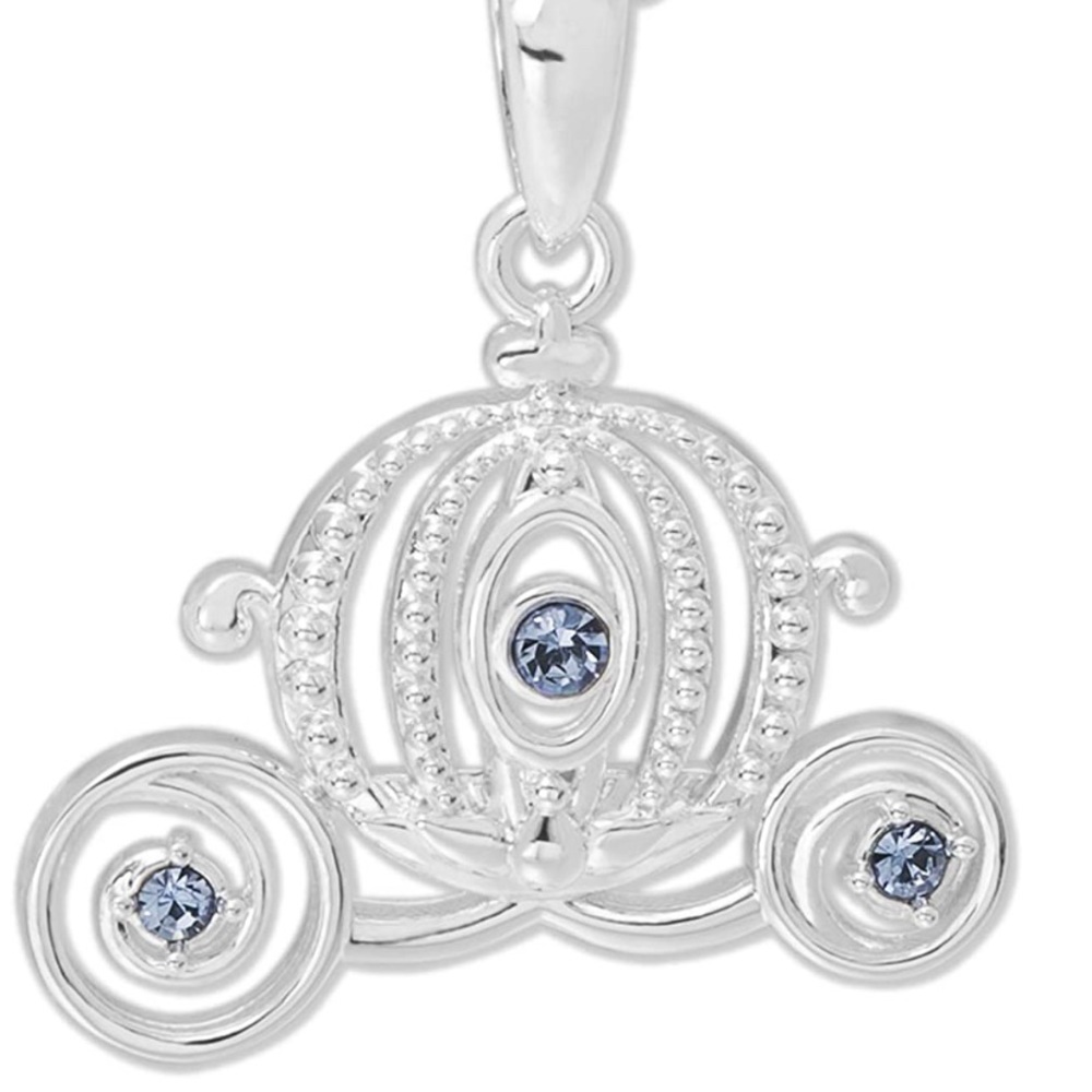 Disney Cinderella Pumpkin Coach Necklace